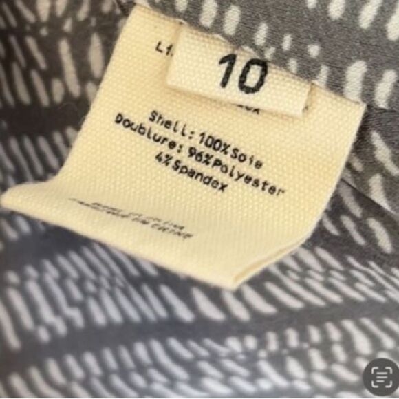 L’Agence Pur Amour Sophie Ruffle Silk Chiffon Cobra Print Dress Women’s Size 10 - Picture 8 of 11